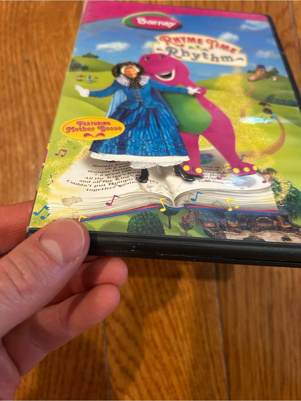 Barney Rhyme Time Rhythm DVD Mother Goose Nursery Rhymes Childrens Kids Movie - Picture 3 of 7